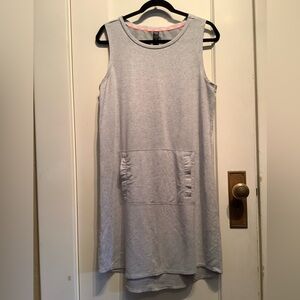 Grey Athletic Sleeveless Top